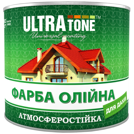 Фарба Олійна ULTRAtone для дахів коричнева 2.5 кг
