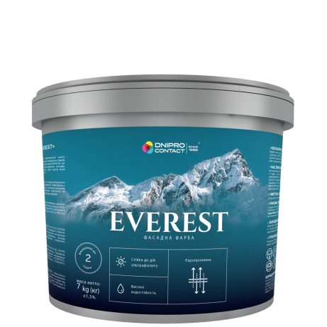 Фасадна фарба Dnipro Contact EVEREST  7 кг