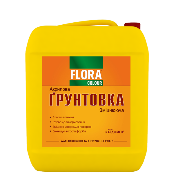 Ґрунтовка глибокого проникнення Flora Colour  5 кг